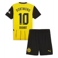 Dres Borussia Dortmund Julian Brandt #10 Domaci za djecu 2024-25 Kratak Rukav (+ kratke hlače)